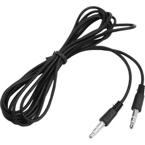 2 m langes 3,5-mm-Klinkenstecker-auf-Klinkenstecker-Auto-Aux-Kabel (Stereo-Audio-Aux-Kabel) (1/5)