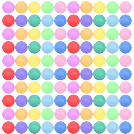 150 Balles De Ping Pong 40mm Multicolores Pour Divertissement Jeux Et Événements