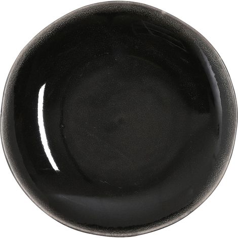 Mica Decorations Assiette Noir H3xl26.5xL26.5cm (1/5)