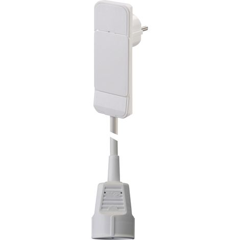 NVB 104554 Strom Verlängerungskabel Weiß 1.60 m
