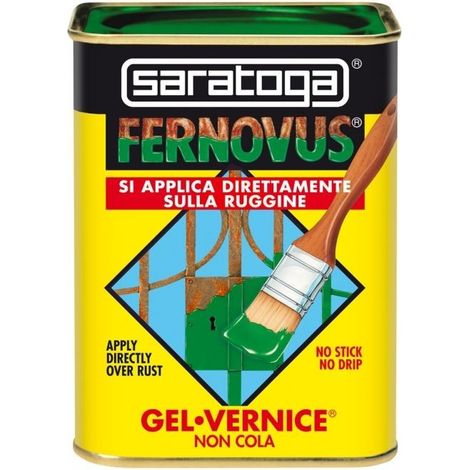 SMALTO ANTIRUGGINE NERO SATINATO 750 ML FERNOVUS