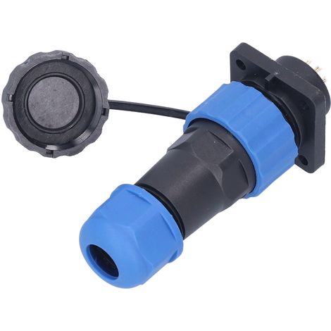 Connecteur d'alimentation étanche, prise et fiche carrées pour l'aviation, adaptateur industriel de soudage, 250 V 5 A, broche SP208. (1/5)