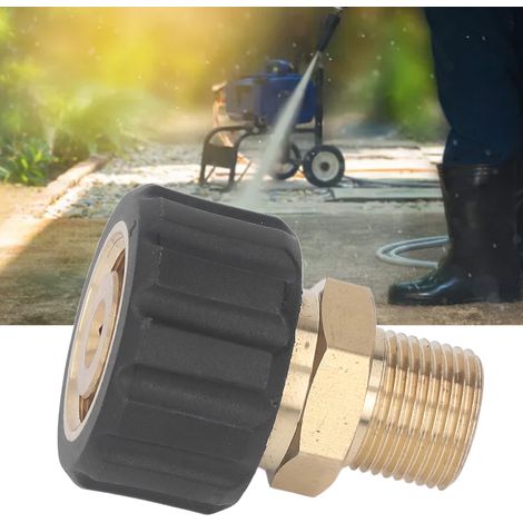 Zubehör für Reinigungsmaschinen: Hochdruckwasserschlauch, Griff für Wasserpistole, Kupfer-Adapterstück, Verlängerungsrohr, Verbindungsstange G3/8 außen auf M22 innen 15 (1/5)