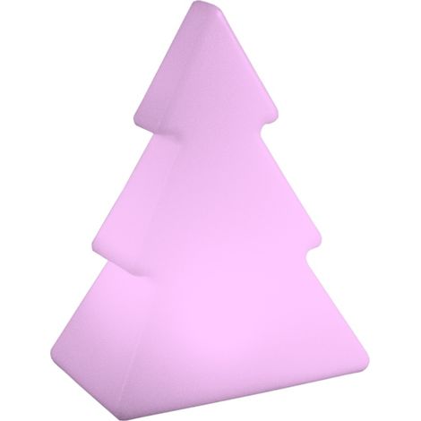 PINUS 40 Árbol de Navidad Iluminado sin Cables. Decoración con Carga Solar y Batería Recargable. Luz RGB con Mando a Distancia. Hecha de Polietileno en España (1/4)