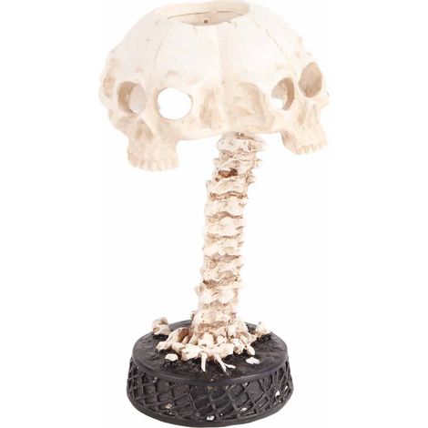 Lampe de table squelette, veilleuse squelette, lampe de style industriel rétro pour Halloween, décoration de chambre horrifique (1/5)