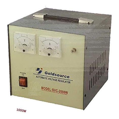 REGULATEUR ELECTRIQUE STABILISATEUR - ENTRÉE 140/260V - SORTIE 220V - 2000W (1/3)