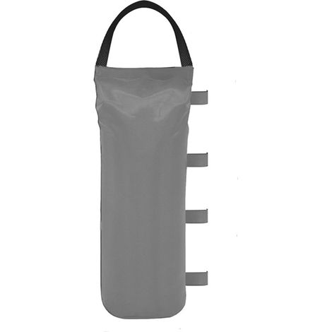 Sac De Contre-Poids Pour Toilettage - Tente Instantanée - Gazebo - 600D Oxford - 46x20 Cm - Gris - 4 Pièces (1/5)