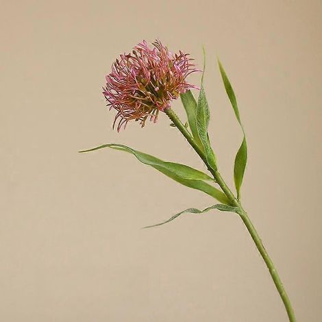 Chrysanthème artificiel en plastique, tige unique, aiguille, photographie de mariage, décoration intérieure, art floral, fausse fleur de chrysanthèmerose violet vert (1/5)