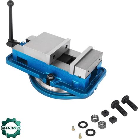 Manuzen - Étau de fraisage pivotant – 80 mm
