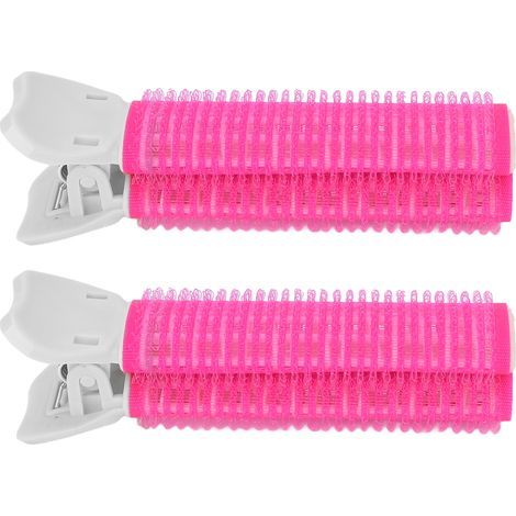 Volumen-Lockenwickler zum Einclipsen für den Haaransatz, Styling-Tool für Ponyfrisuren, tragbar, rosarot, für Frauen und Mädchen (1/5)