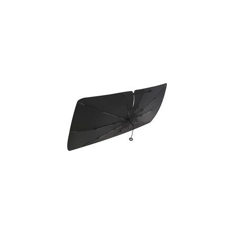 Pare-soleil universel pliable à 360° pour SUV/camionnettes avec sac de transport, noir (1/4)
