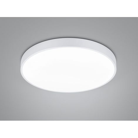 LED Deckenleuchte WACO in Weiß matt extern dimmbar flach, Ø 49cm (1/5)