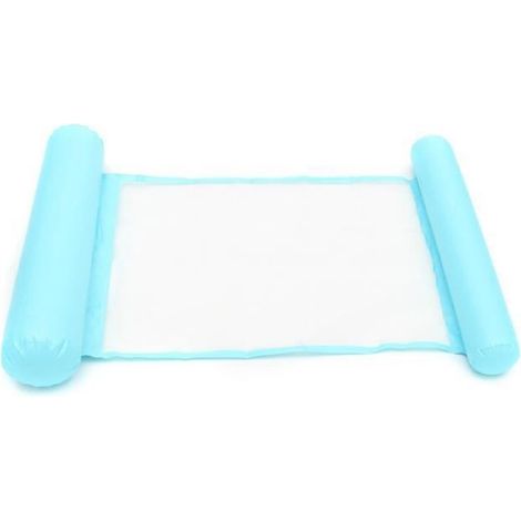 Hamac D'eau - PVC - 120x73cm - Flottant Gonflable Pliable - Support Jusqu'à 200kg - 1 Pièce (1/4)