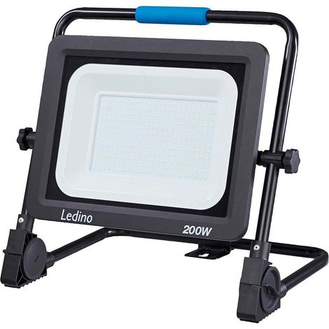 LED Arbeitsstrahler Lichtsäule Baustrahler Aluminium IP54 H 42 cm
