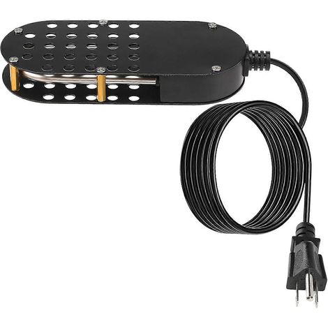 Abreuvoir chauffant submersible pour volailles, 250 W, thermostat avec dégivrage intégré, prise américaine. (1/5)
