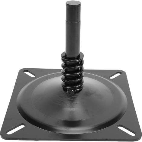 Base Girevole per Sedile Nautico – Acciaio Zincato 3,1mm con Ammortizzazione – Design Robusto per Tubo 3/4" – Ideale per Barche e Pesca (1/5)