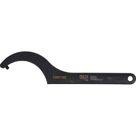 Cle À ergot À tenon din1810b - dtail : 120 - 130 mm