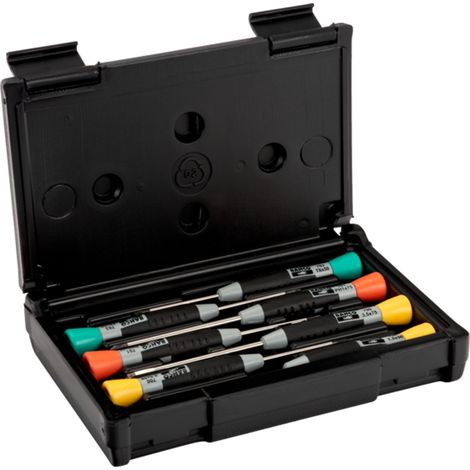 Bahco Satz Schraubendreher für Schlitz-, Phillips- und TORX - Schrauben mit Präzisionsgriff - 7-tlg. (1/3)