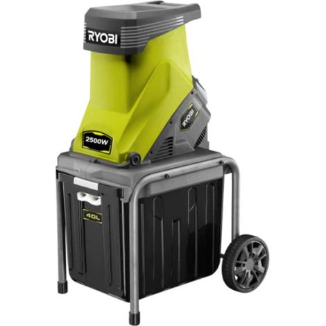 [JAMAIS UTILISÉ] Broyeur de végétaux RYOBI - RSH2545B - 2500W