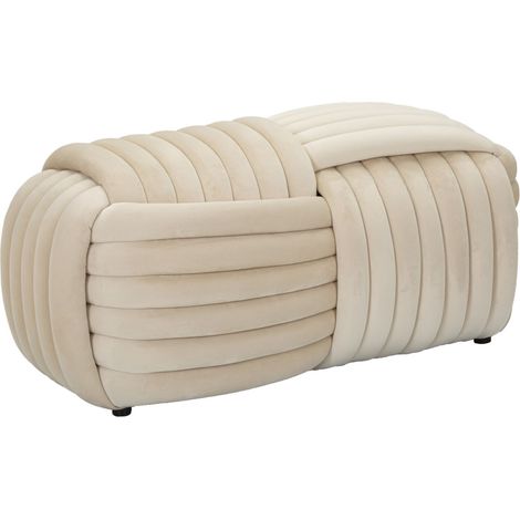BANCO SOFTY CREMA CM 90X45X45 (1/5)