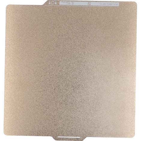 Plateau d'impression 3D PEI 257 x 257 mm à forte adhérence, double face, compatible avec X1, P1P, P1S et A1 (1/5)
