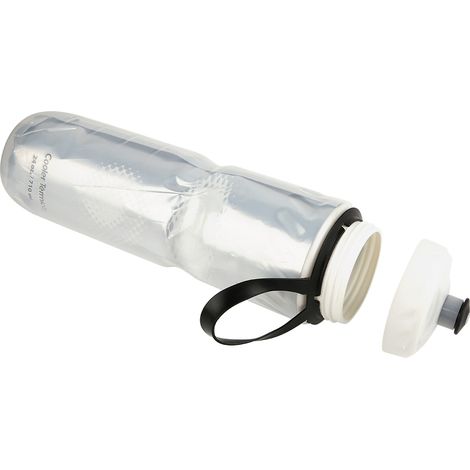 710 ml Outdoor-Sportflasche aus PE mit zwei Lagen, hält heißes und kaltes Wasser warm (Silber) (1/5)