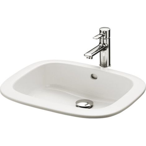TOTO lavabo encastré, rectangulaire, sans robinetterie, avec
