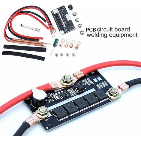 Soudure à l'étincelle Portable pour Batteries 26650/32650 - Circuit avec Écrous Bronze et Accessoires Complets (1/5)