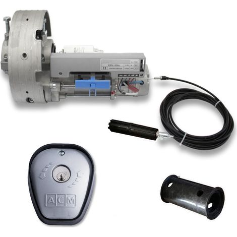 Garagen-Rollladenmotor 180kg mit Schlüsselschalter