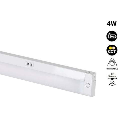 Barra LED sottopensile 4W - CCT - Con sensore IR - 30 cm