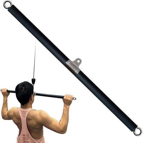 Barre de Traction Latte pour la Maison, la Salle de Sport, Le Fitness, Les Accessoires de Traction Latte, Barre Droite, Longue Barre pour Le Fitness (1/5)