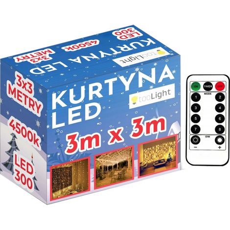TENDA LED 300 DIODO 3X3M
