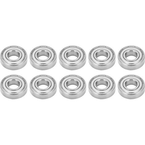 10 S6001ZZ 28x12x8 mm Stainless Steel Ball Bearings for Crushers and Screens vibrating and printing machines (1/5)