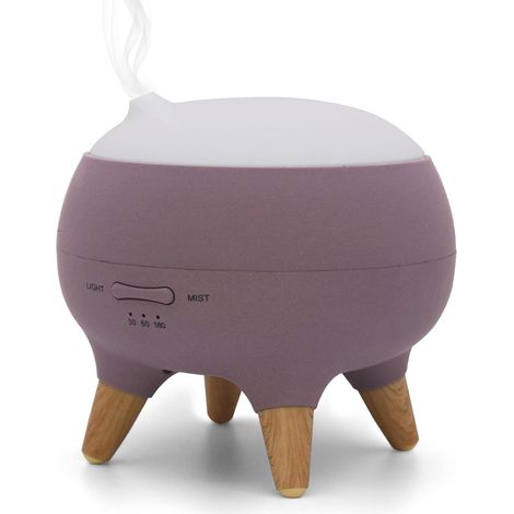 Norah-Diffusor für ätherische Öle, Ultraschall-Kalt-Aromatherapie-Diffusor, elektrischer Parfüm-Diffusor, 2 Diffusionsmodi und Timer-Funktion, LED-Beleuchtung, originelles Design (1/5)