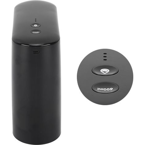 Pompe à eau électrique portable sans fil, distributeur d'eau automatique pour la maison et le camping (noir) (1/5)