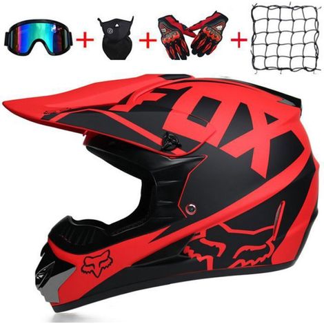 Casque Moto Integral - Polycoque ABS Renforcé - Ventilation Multi-Points - Intérieur Démontable Lavable - Tailles S à XXL - 1 Pièce