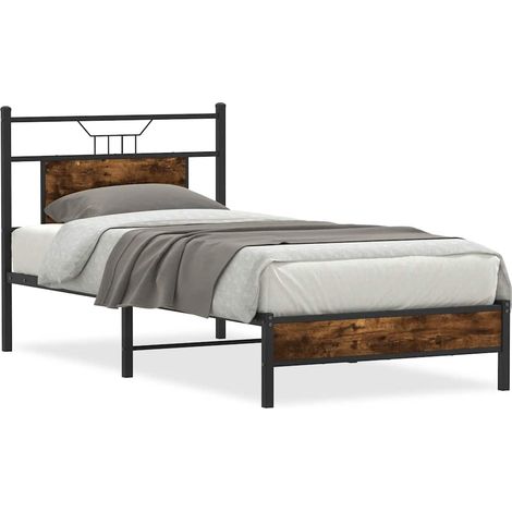 Maison Exclusive - Estructura de cama sin colchón madera roble ah (1/5)