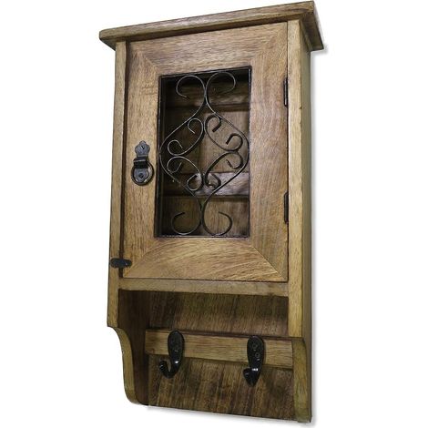 Wooden Wall Key Box (1/5)
