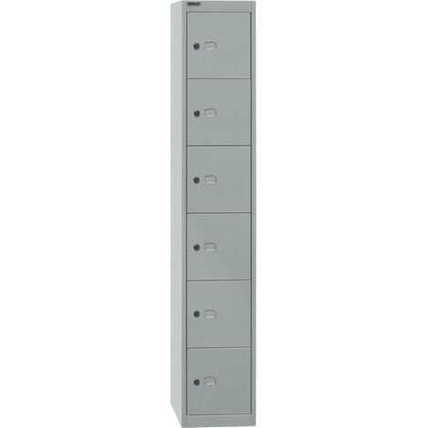 BISLEY Garderobenschrank Office     Silber