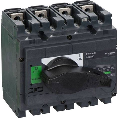Interruttore/Sezionatore Ins400 Fisso Ant 4P (Schneider Cod. 31111)
