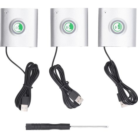 Sonnette visiophone sans fil 2 voies, communication vocale bidirectionnelle, longue portée ultra pour usage intérieur personnes âgées. (1/5)