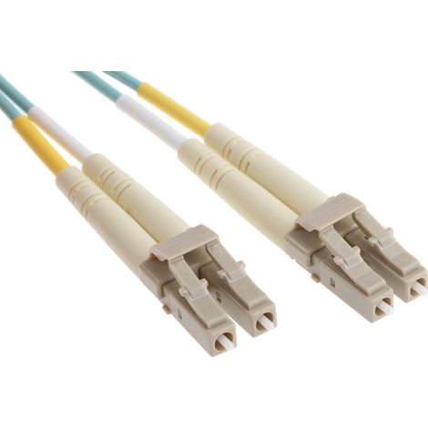 Câble fibre optique RS PRO 3m Avec connecteur / LC, OM3 Multi-mode ( Prix pour 1 ) (1/2)