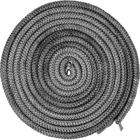 4 M Joint Ø 10 mm Cordon d'étanchéité pour Poêle, Joint Fibre de Verre Ficelle Joint de Porte Four, Joint de Cheminée Insert Poêle, Résistant à 550° C (1/5)