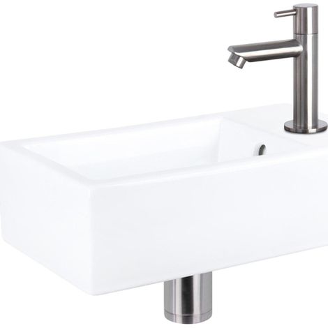 Differnz Lave-mains Blanc H11.5xl40xL22cm (1/5)