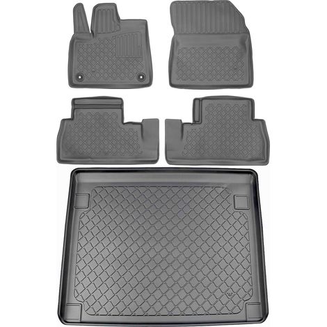 Opel Combo E Life Kombivan desde junio de 2018. Juego de alfombrillas para coche y maletero. (1/5)