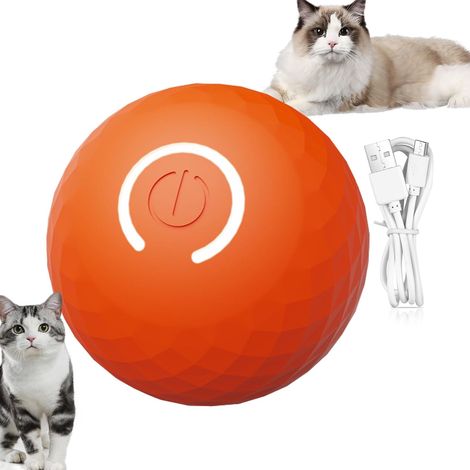 Smart Interactive Dog Toy Automatic Moving Rotating Ball for