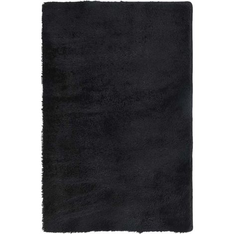 Maison Exclusive - Tapis Shaggy à poils longs NAVARRA noir 130x200 cm polyester