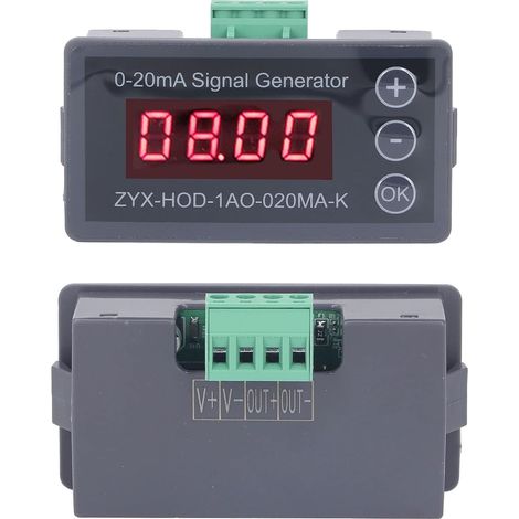Current Signal Generator 0-20 mA, Digital Display at 1 (1/5)