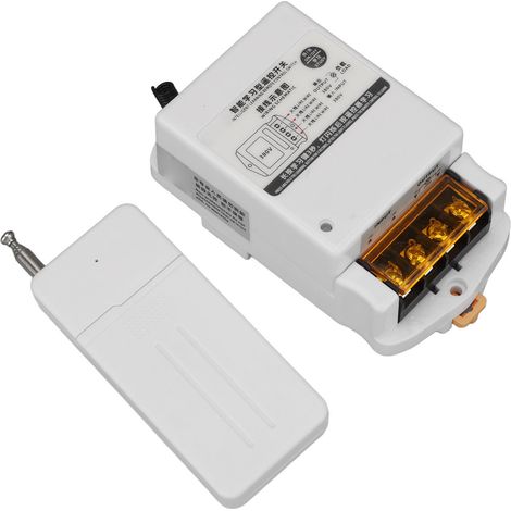 Interrupteur à distance BERM sans fil RF longue portée, à apprentissage intelligent, pour pompe à eau 380 V CA (1/5)