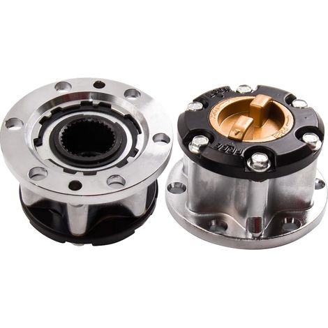 Moyeu de Roue, 30 Dents, 90 mm PCD, 6 x 12 mm Boulons, Compatible avec les SUV de Grande Taille, Construction Métallique Durable (1/5)